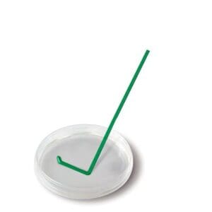 A green check mark on a white plate.